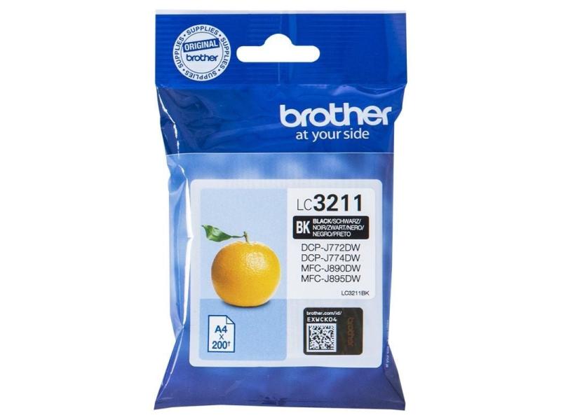 Cartucho de Tinta Original Brother LC-3211BK/ Negro