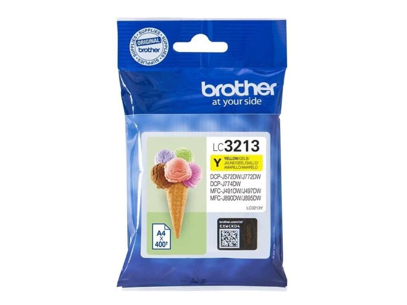 Cartucho de Tinta Original Brother LC-3213Y/ Amarillo