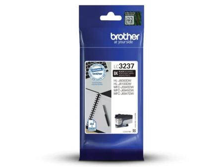 Cartucho de Tinta Original Brother LC3237BK/ Negro