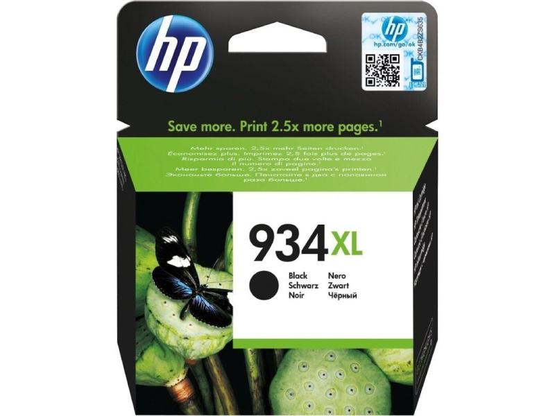 Cartucho de Tinta Original HP nº934 XL Alta Capacidad/ Negro