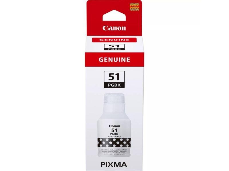 Botella de Tinta Original Canon GI-51/ Negra