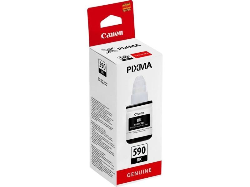 Botella de Tinta Original Canon GI-590/ Negra