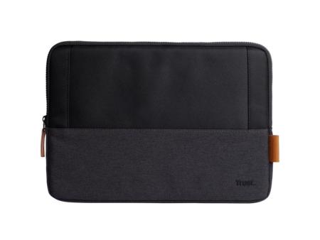 Funda Trust Lisboa para Portátiles hasta 13.3'/ Negra