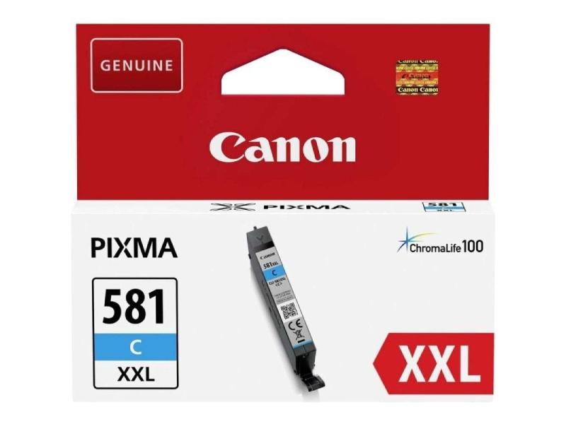 Cartucho de Tinta Original Canon CLI-581XXL Alta Capacidad/ Cian