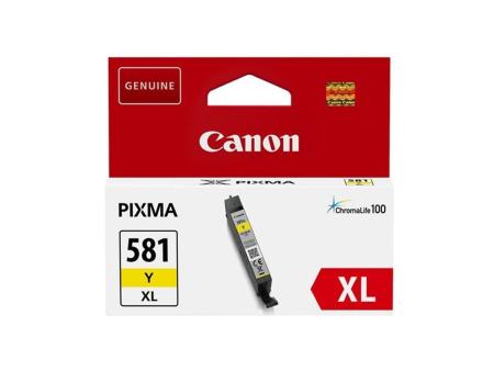 Cartucho de Tinta Original Canon CLI-581YXL Alta Capacidad/ Amarillo