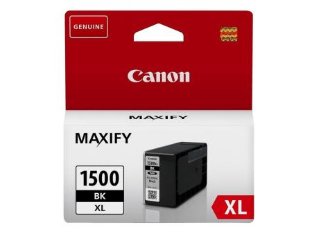 Cartucho de Tinta Original Canon PGI-1500XL Alta Capacidad/ Negro