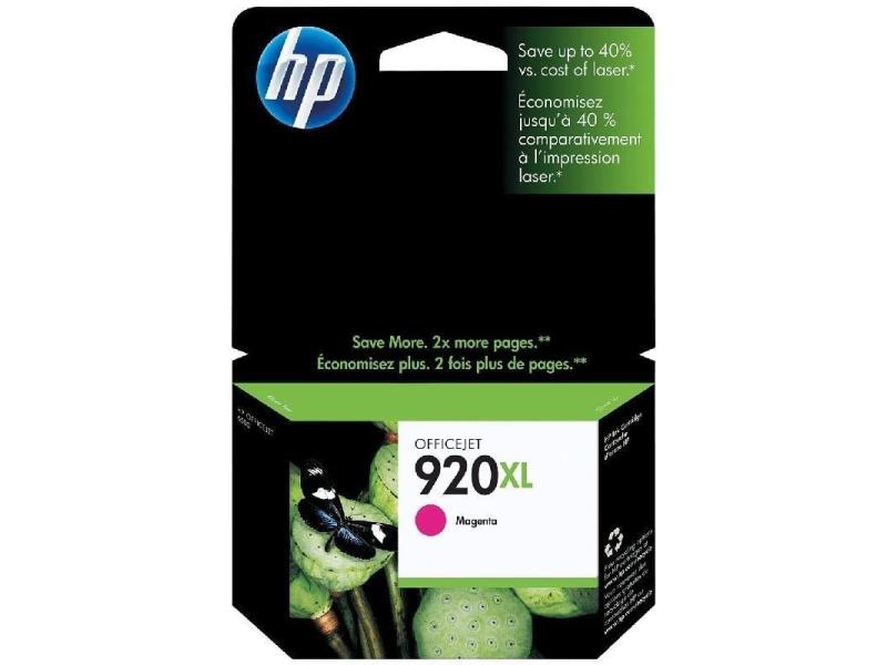 Cartucho de Tinta Original HP nº920 XL Alta Capacidad/ Magenta