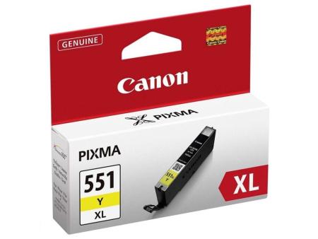 Cartucho de Tinta Original Canon CLI-551Y XL Alta Capacidad/ Amarillo