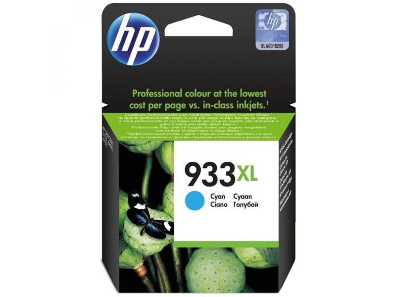 Cartucho de Tinta Original HP nº933 XL Alta Capacidad/ Cian