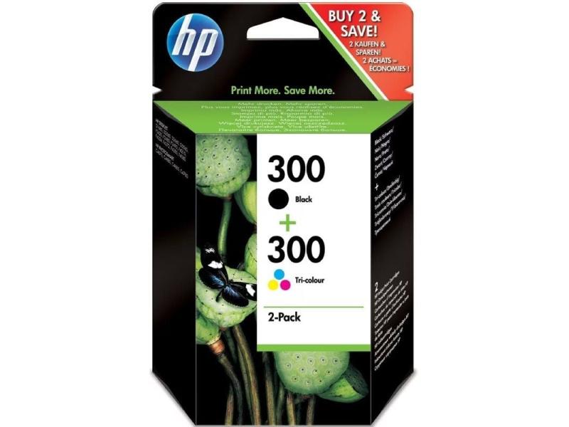 Cartucho de Tinta Original HP nº300 Multipack/ Negro/ Tricolor