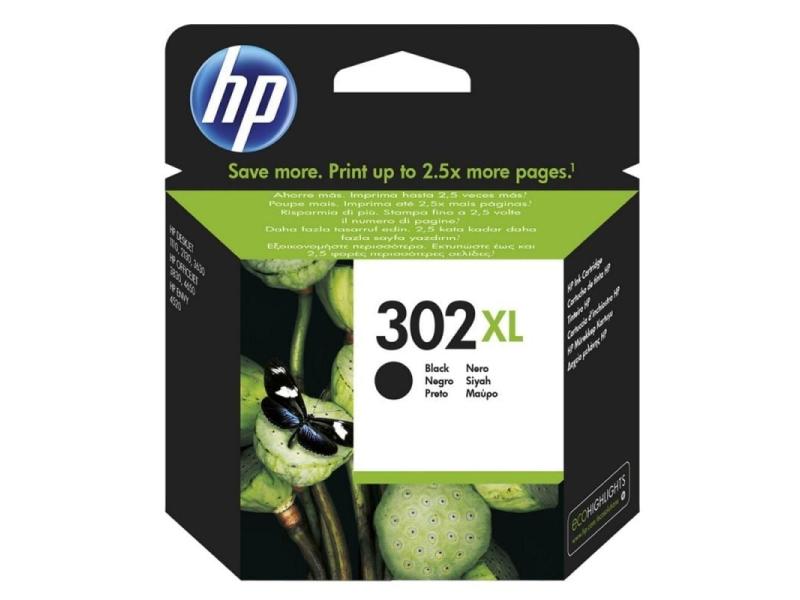 Cartucho de Tinta Original HP nº302 XL Alta Capacidad/ Negro