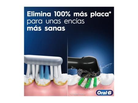 Cepillo Dental Braun Oral-B Pro 3/ Incluye 4 Cabezales/ Negro