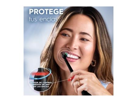 Cepillo Dental Braun Oral-B Pro 3/ Incluye 4 Cabezales/ Negro