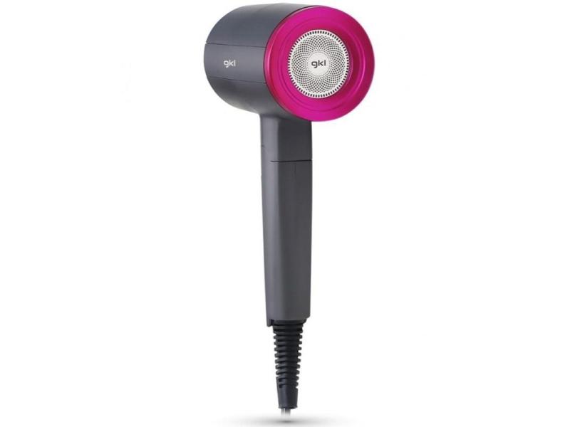 Secador GKL TOPAZ S2100/ 2200W/ Iónico/ Rosa y Gris