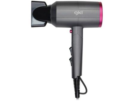 Secador GKL TOPAZ S2100/ 2200W/ Iónico/ Rosa y Gris