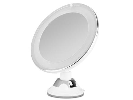 Espejo Cosmético de Pared con Luz Orbegozo ESP 1010/ Ø17cm