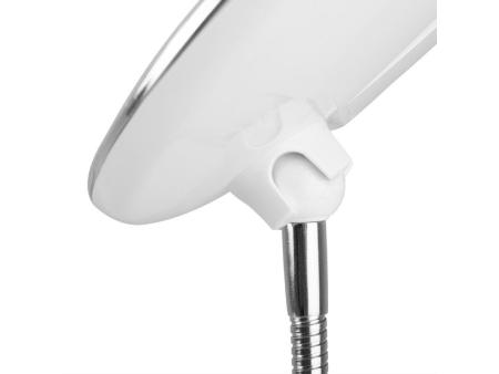 Espejo Cosmético de Pared con Luz Orbegozo ESP 1020/ Telescópico/ Ø17cm