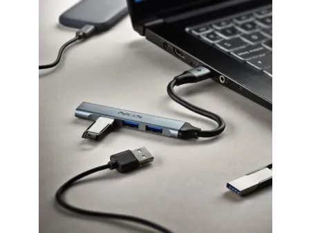 Hub USB NGS IHUB4 Micro/ 4xUSB