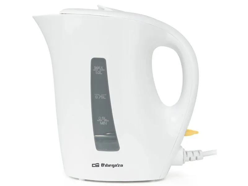 Hervidor de Agua Orbegozo KT 4150/ 1200W/ Capacidad 1L Hervidor de Agua Orbegozo KT 4150/ 1200W/ Capacidad 1L