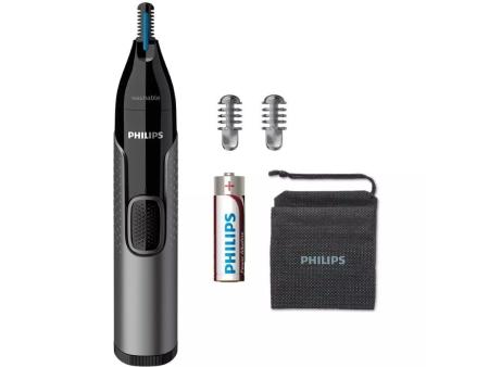 Perfilador Philips Nose Trimmer 3650 Serie 3000/ a Pilas/ 3 Accesorios