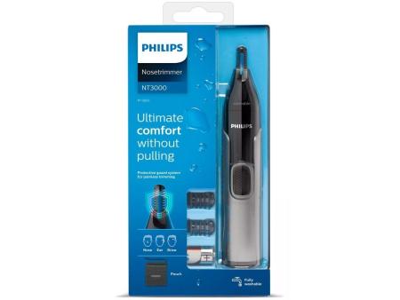 Perfilador Philips Nose Trimmer 3650 Serie 3000/ a Pilas/ 3 Accesorios