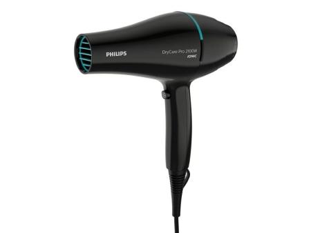 Secador Philips Drycare Pro BHD272/ 2100W/ Negro y Verde lago/ 1 Accesorio