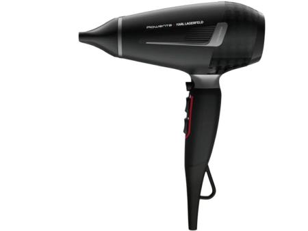 Secador Rowenta K/PRO Stylist Karl Lagerfeld/ 2200W/ Negro