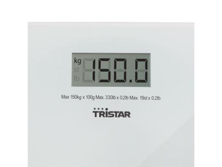 Báscula de Baño Tristar WG-2419/ Hasta 150kg