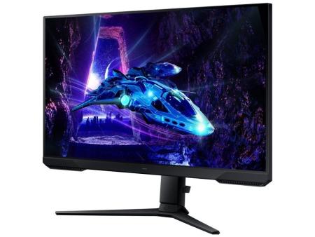 Monitor Gaming Samsung Odyssey G3 S24DG304EU/ 24'/ Full HD/ 1ms/ 180Hz/ VA/ Regulable en altura/ Negro