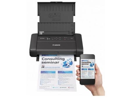 Impresora Portátil Canon PIXMA TR150 WiFi/ Negra