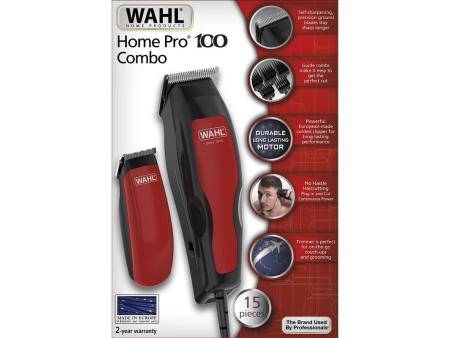 Cortapelos Wahl Homepro 100/ con Cable/ 12 Accesorios