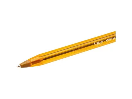 Bolígrafos de Tinta de Aceite Bic Cristal Fine 516356/ 10 unidades/ Colores Surtidos