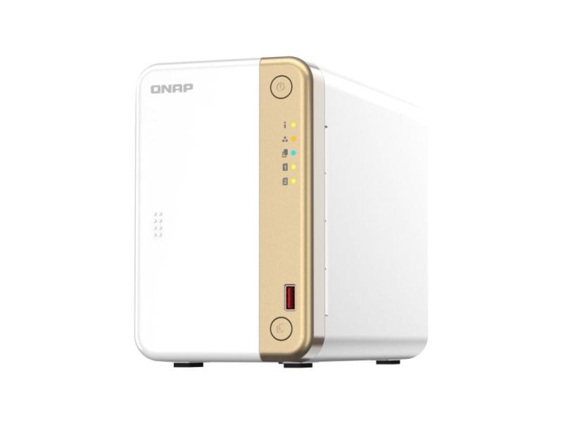 NAS QNAP TS-262-4G/ 2 Bahías 3.5'- 2.5'/ 4GB/ Formato Torre