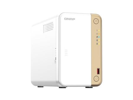 NAS QNAP TS-262-4G/ 2 Bahías 3.5'- 2.5'/ 4GB/ Formato Torre