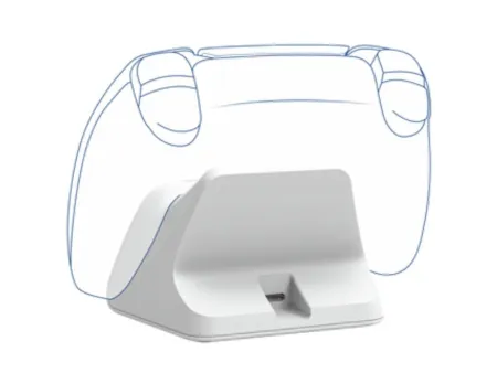 Estación de Recarga Rápida Trust Gaming GXT 255 para PS5/ Blanco