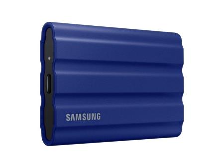 Disco Externo SSD Samsung Portable T7 Shield 2TB/ USB 3.2/ Azul