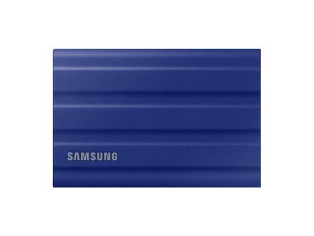 Disco Externo SSD Samsung Portable T7 Shield 2TB/ USB 3.2/ Azul