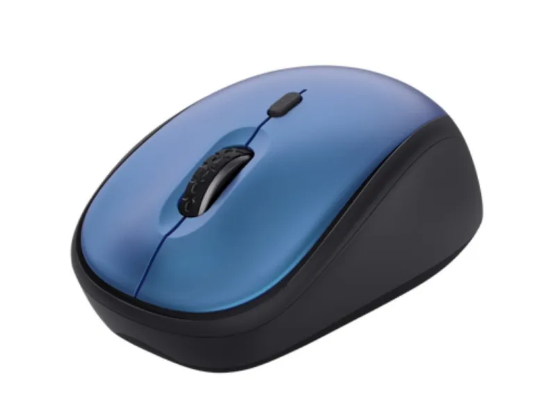 Ratón Mini Inalámbrico Trust Yvi+ Silent/ Hasta 1600 DPI/ Azul Ratón Mini Inalámbrico Trust Yvi+ Silent/ Hasta 1600 DPI/ Azul