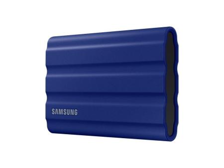 Disco Externo SSD Samsung Portable T7 Shield 2TB/ USB 3.2/ Azul