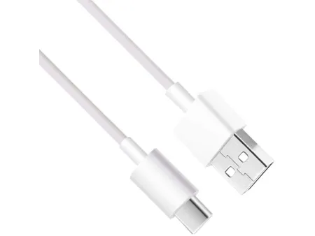 Cable USB 2.0 Xiaomi Mi USB-C/ USB Tipo-C Macho - USB Macho/ 1m/ Blanco