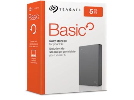 Disco Externo Seagate Basic 5TB/ 2.5'/ USB 3.0