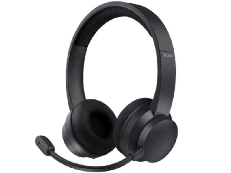 Auriculares Inalámbricos Trust Ayda ENC/ con Micrófono/ Negros