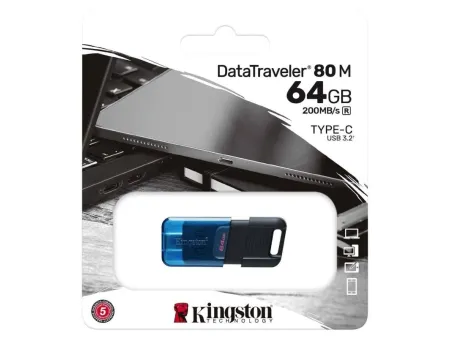 Pendrive 128GB Kingston DataTraveler 80 M USB 3.2