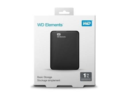 Disco Externo Western Digital WD Elements Portable 1TB/ 2.5'/ USB 3.0