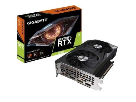 Tarjeta Gráfica Gigabyte GeForce RTX 3060 GAMING OC/ 8GB GDDR6