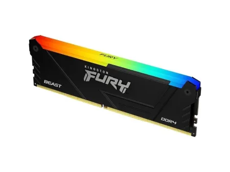 Memoria RAM Kingston FURY Beast RGB 8GB/ DDR4/ 3600MHz/ 1.35V/ CL17/ DIMM