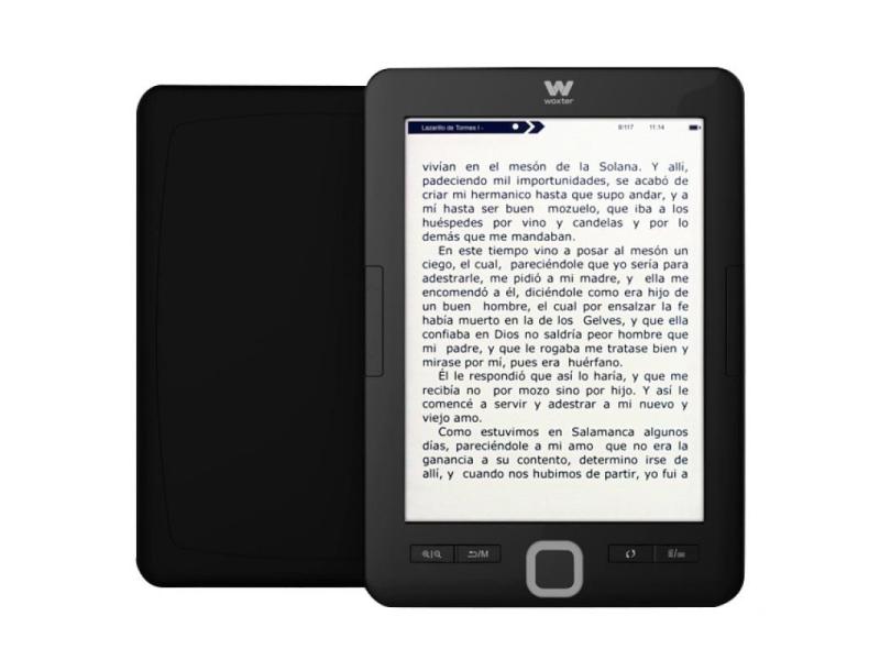 Libro electrónico Ebook Woxter Scriba 195/ 6'/ tinta electrónica/ Negro