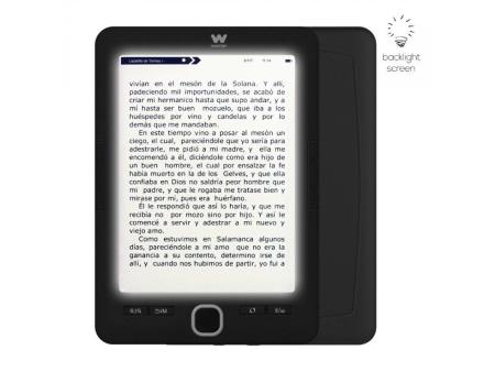 Libro Electrónico Ebook Woxter Scriba 195 Paperlight Black/ 6'/ Tinta Electrónica/ Negro