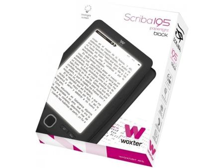 Libro Electrónico Ebook Woxter Scriba 195 Paperlight Black/ 6'/ Tinta Electrónica/ Negro