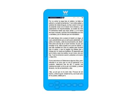 Libro Electrónico Ebook Woxter Scriba 195 S/ 4.7'/ Tinta Electrónica/ Azul